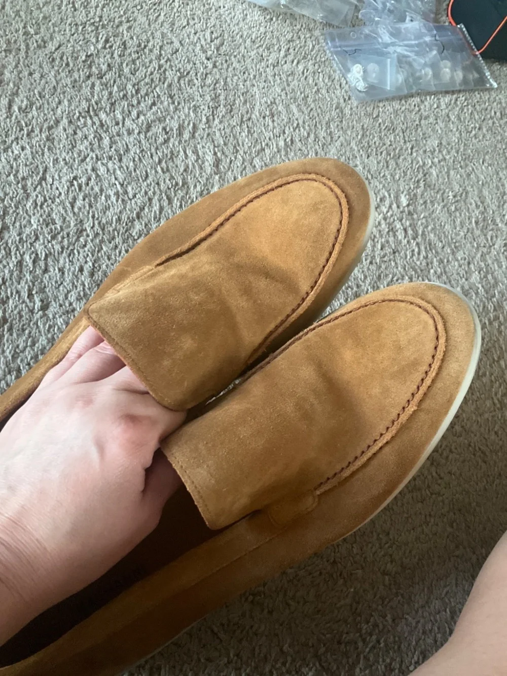 Magnanni Suede Loafers